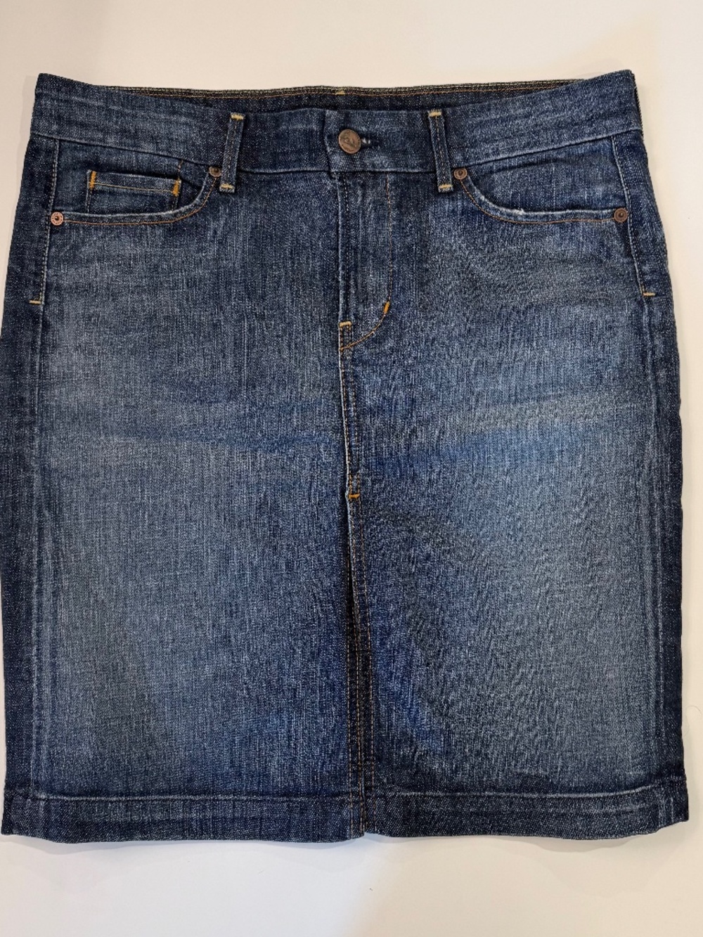 Citizens of Humanity Sophia #300 Stretch Denim Knee Length Skirt, size 30